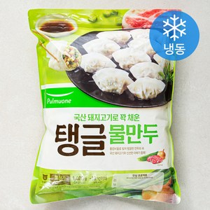 풀무원 탱글물만두 (냉동), 1개, 1.4kg