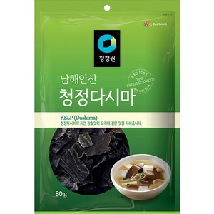 대상 청정원 청정다시마, 80g, 1개