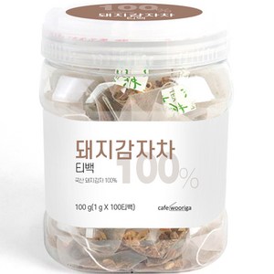 우리가스토리 카페우리가 볶은 돼지감자차, 1g, 100개입, 1개