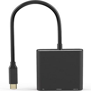 솔탑 USB C타입 4K 미러링 HDMI PD충전 멀티허브 SOLTOP-946, 167mm, 혼합색상, 1개