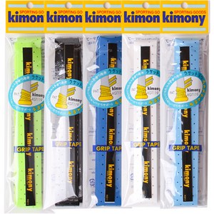 키모니 하이 소프트 홀 스파이럴 배드민턴 그립 KGT119 5p, 랜덤발송, 1세트