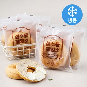 다신 성수동 제빵소 두부베이글 플레인 (냉동), 100g, 5개
