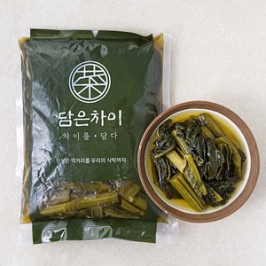 담은차이 돌산갓 장아찌, 1kg, 1개