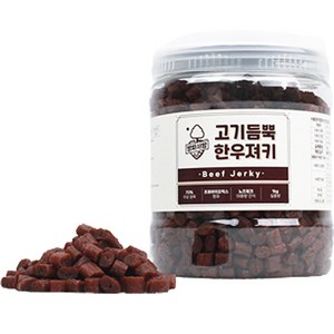 땅파서팜 강아지 고기듬뿍 한우 져키 1kg, 1개