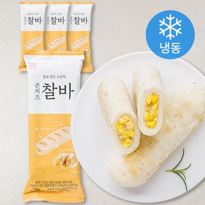 서울마님 콘치즈 찰바 (냉동), 120g, 4개