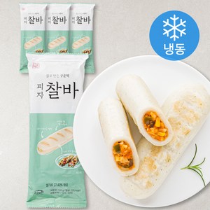 서울마님 피자 찰바 (냉동), 120g, 4개