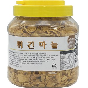 튀긴마늘 슬라이스, 500g, 1개