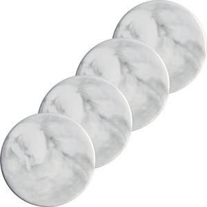 솔브리빙 단열 세라믹 컵 코스터 티코스터 컵받침, 그레이