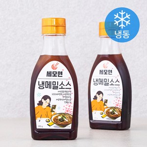 세모면 냉메밀 소스 (냉동), 265g, 2병