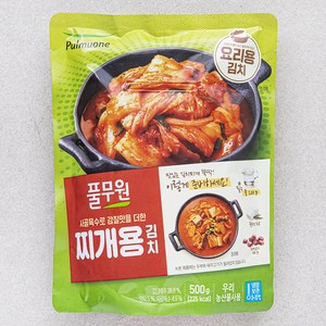 풀무원 찌개용 김치, 500g, 1개