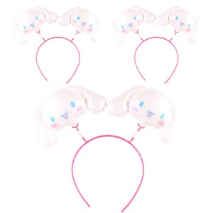 산리오 풍선 머리띠 시나모롤, 3개