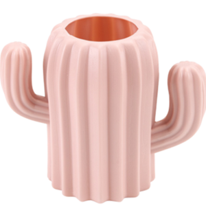 아름트리 심플 선인장 꽃화병, 핑크