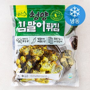 굿프랜즈 청양 김말이튀김 (냉동), 1kg, 1개