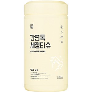 깔끔대장 간편톡 세정티슈 200p, 1개