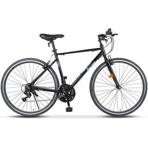 삼천리자전거 비조 알루미늄 하이브리드 자전거 510, 블랙, 170cm