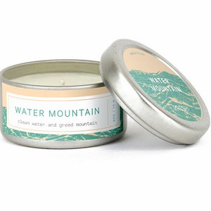 프레쉬 소이 캔들 향초 스몰 60g, WATER MOUNTAIN 워터마운틴, 1개