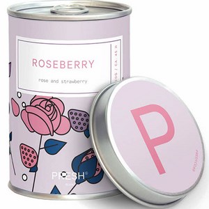 프레쉬 소이 캔들 향초 미디엄 220g, ROSEBERRY 장미 딸기, 1개