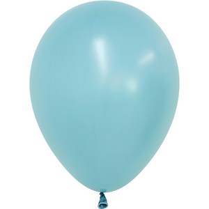 셈퍼텍스 풍선 13cm 100p, 파스텔더스크 블루, 1세트