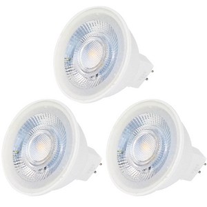 두영 LED 할로겐 램프 4W MR16 3p, 전구색, 1개