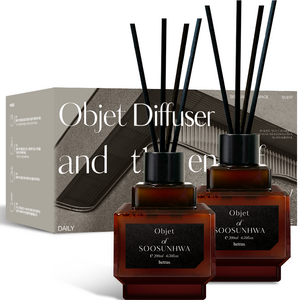 헤트라스 오브제 디퓨저 200ml x 2p 선물세트, 수선화향, 2개