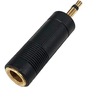 JPRO TS 55잭 암 3.5 AUX 모노 변환젠더 커넥터, JC16, 혼합색상, 1개