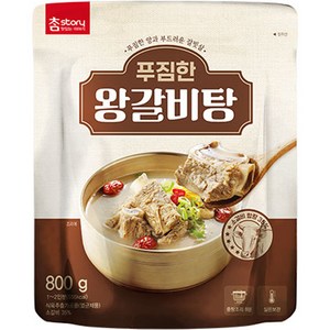 참스토리 푸짐한 왕갈비탕, 800g, 1개