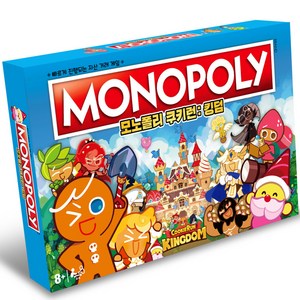 MONOPOLY 쿠키런 킹덤 보드게임, 혼합색상, 1개