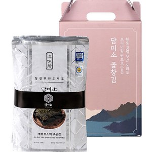 담미소 재래 무조미 구운김 1속 랜덤발송 선물세트, 400g, 1개