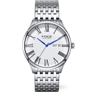 포체밀라노 남성용 데이데이트 메탈 시계 FM7601GM