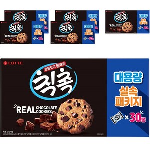 롯데웰푸드 칙촉 대용량, 450g, 6개