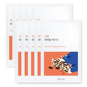 라운드랩 약콩 판테놀 마스크 25ml, 10매, 1개