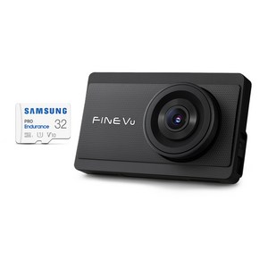 파인뷰 와이파이 전후방 QHD FHD 2채널 블랙박스 X3300, 32GB, 무료장착쿠폰 + GPS 안테나