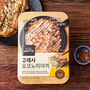 고래사어묵 오코노미야끼, 155g, 1팩