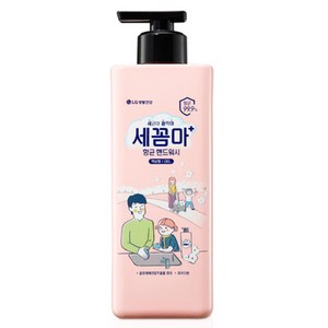 세균아꼼짝마 온더바디 핸드워시 파우더향, 480ml, 1개