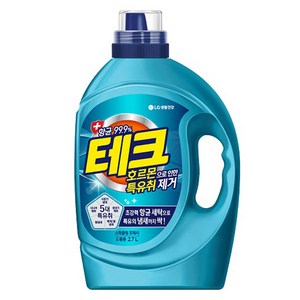 테크 호르몬 특유취 제거 액체세제 드럼용 용기, 2.7L, 1개