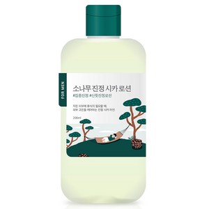 라운드랩 포 맨 소나무 진정 시카 로션, 200ml, 1개