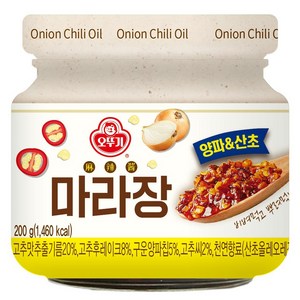 오뚜기 마라장 양파 & 산초, 1개, 200g