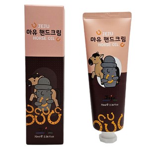 제주갬성 마유 핸드크림, 70ml, 1개