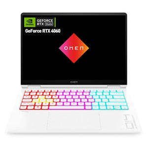 HP 2024 오멘 14 SLIM 코어Ultra7 인텔 14세대 지포스 RTX 4060, Ceramic White, 1TB, 16GB, WIN11 Home, 14-fb0099TX