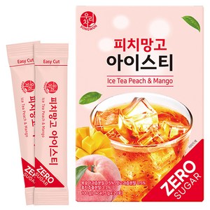 우리차 피치망고 아이스티 분말, 5g, 20개입, 1개