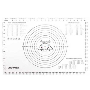 쉐프메이드 시나모롤 실리콘 베이킹매트 화이트, 1개