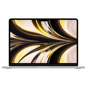 Apple 맥북 에어 13 M2, 스타라이트, M2 8코어, 10코어, 16GB, 256GB, 30W, 한글