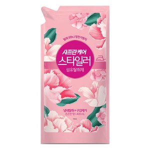 샤프란케어 스타일러 섬유탈취제 은은한향 리필, 400ml, 1개