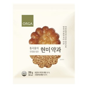 ORGA 현미 약과, 200g, 1개