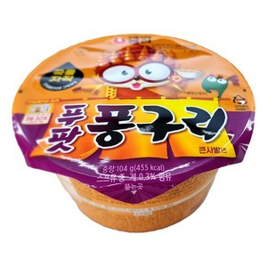 농심 푸팟퐁구리 큰사발면 104g, 1개