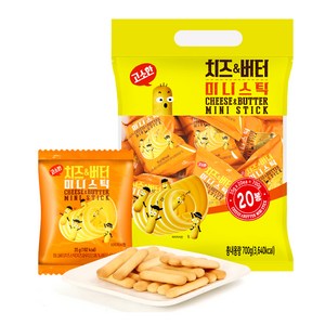 고소한 치즈 앤 버터 미니스틱, 700g, 1개