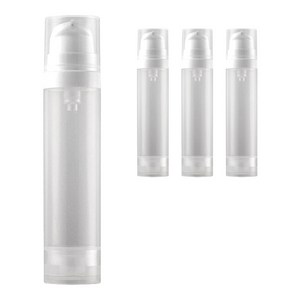 에스앤큐 깔끔한 진공 펌핑 용기 25ml, 4개