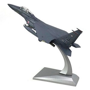 모형전투기 밀리터리 완제품 장식용 다이캐스트 전투기 06 F-15E 이글스, 혼합색상, 1개