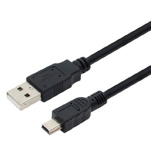 엠비에프 USB 2.0 미니5P 케이블 MBF-UM210, 1개, 1m