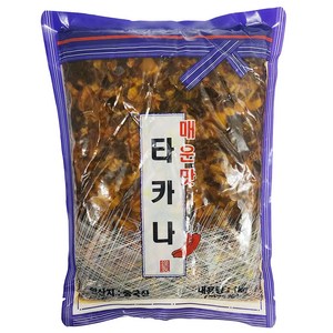 토호식품 타카나 매운맛, 1kg, 1개